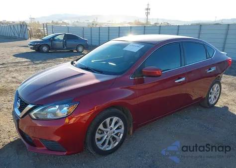 2019 Nissan Sentra Sv z USA, uszkodzony, nr VIN 3N1AB7AP5KY418410